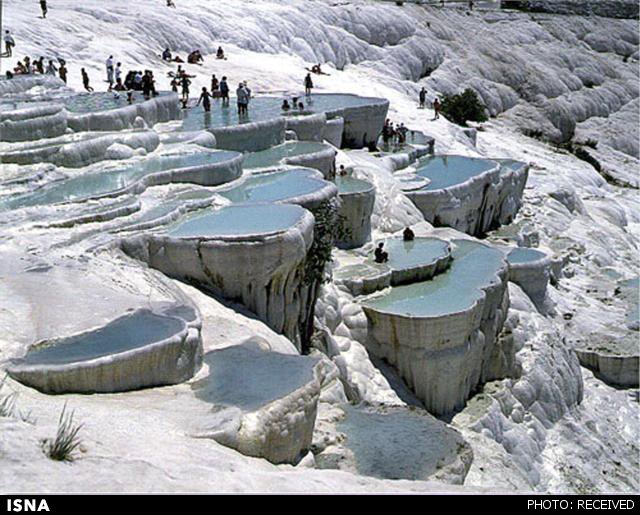 پاموک کاله در آنتالیا رقیب باداب سورت ایران